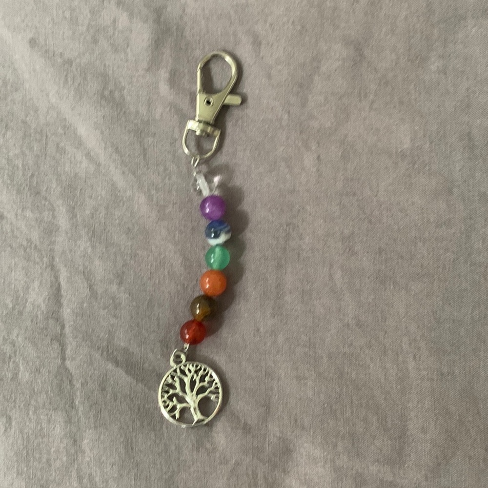 7 Chakra keychain